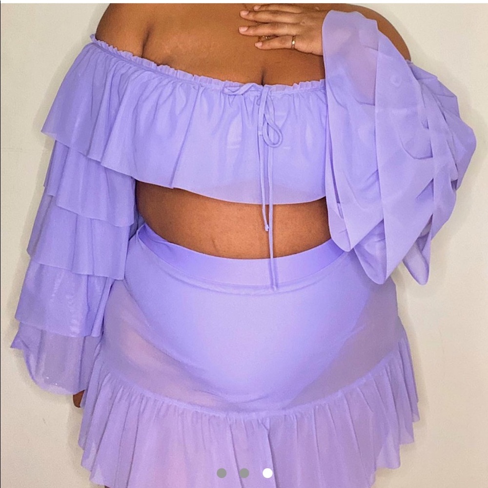 alpine butterfly swim tatum top and skirt …